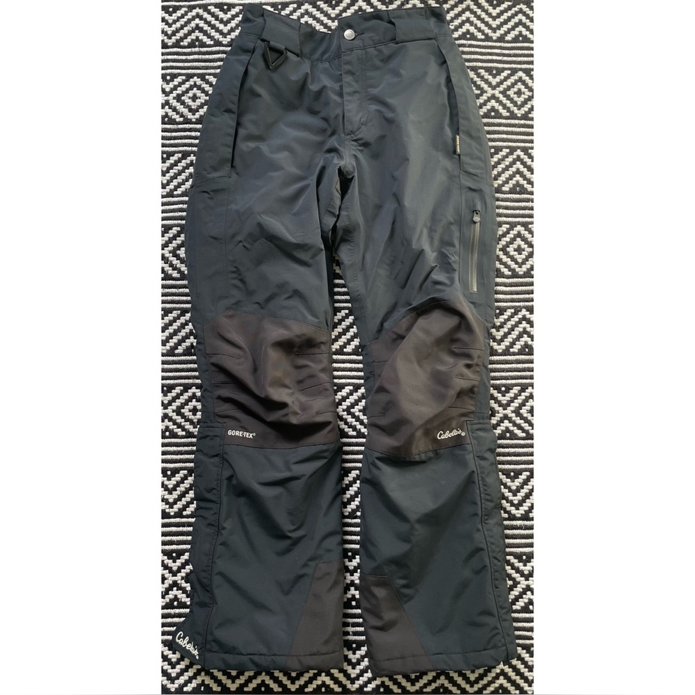 Cabela’s Black Gore Tex Snow Pants